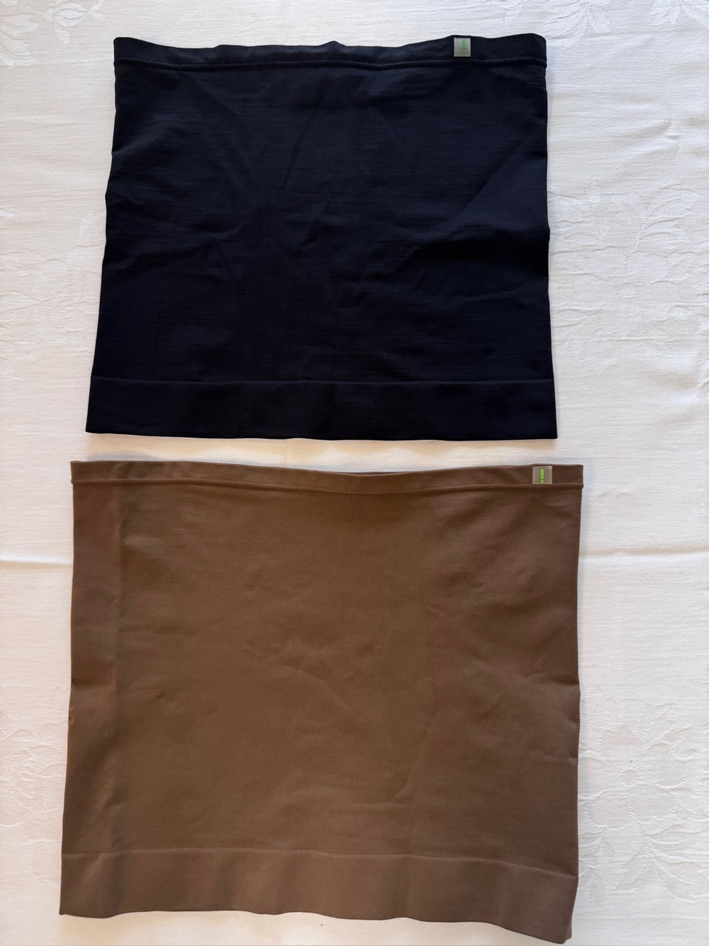 2 Ingrid & Isabel Bellaband Maternity Belly Band M/L Black Brown Seamless Size 2